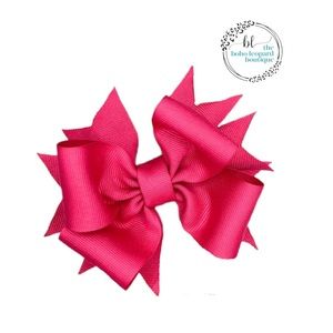 Girls Grosgrain Ribbon Hair Bow